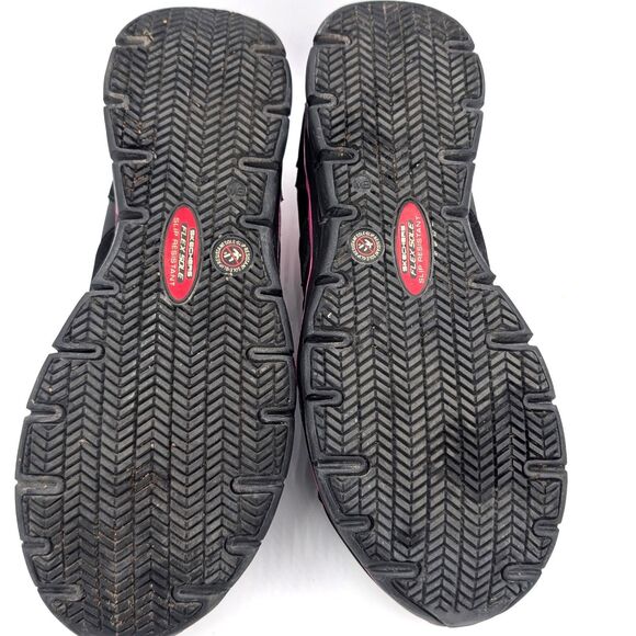 Sketchers Womens Work Synergy Black Pink Sandlot Alloy Toe Safety Shoe Size 9.5 - Picture 7 of 7